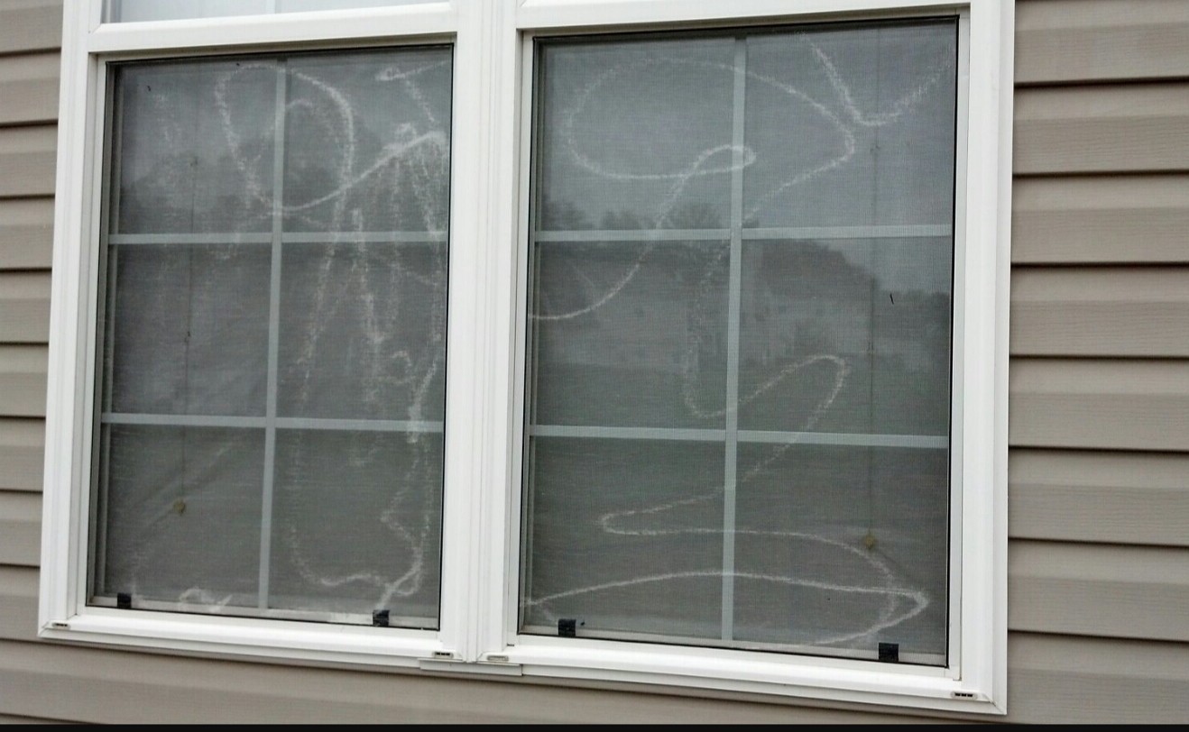 Window damage from improper cleaning methods