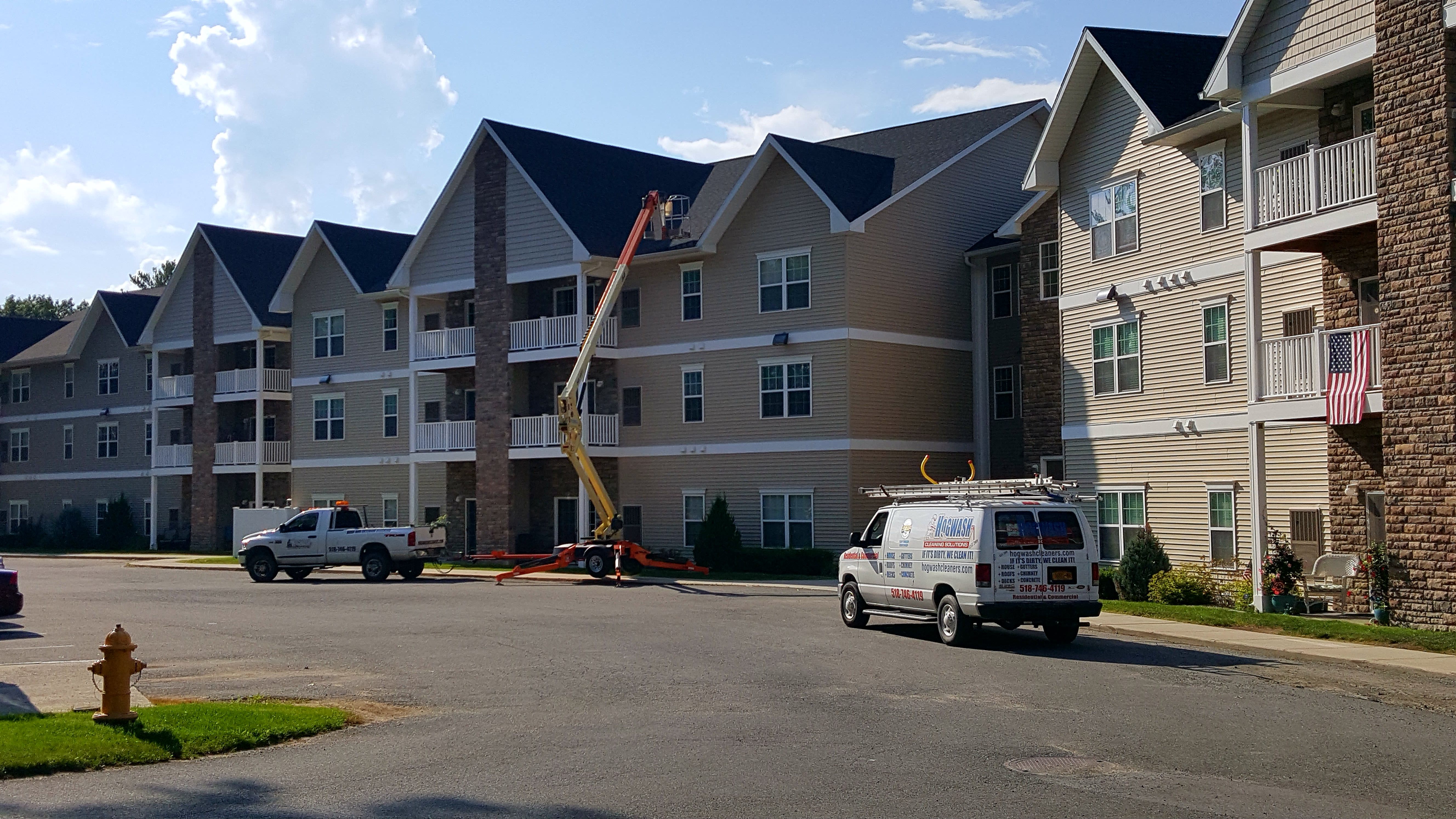 Hogwash Cleaning Solutions team at work