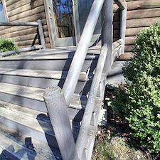 Sand-Blasting-log-home 1