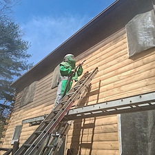 Sand-Blasting-log-home 10