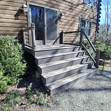 Sand-Blasting-log-home 2