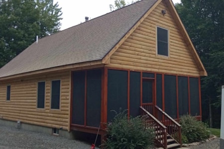 Log Home Restoration image